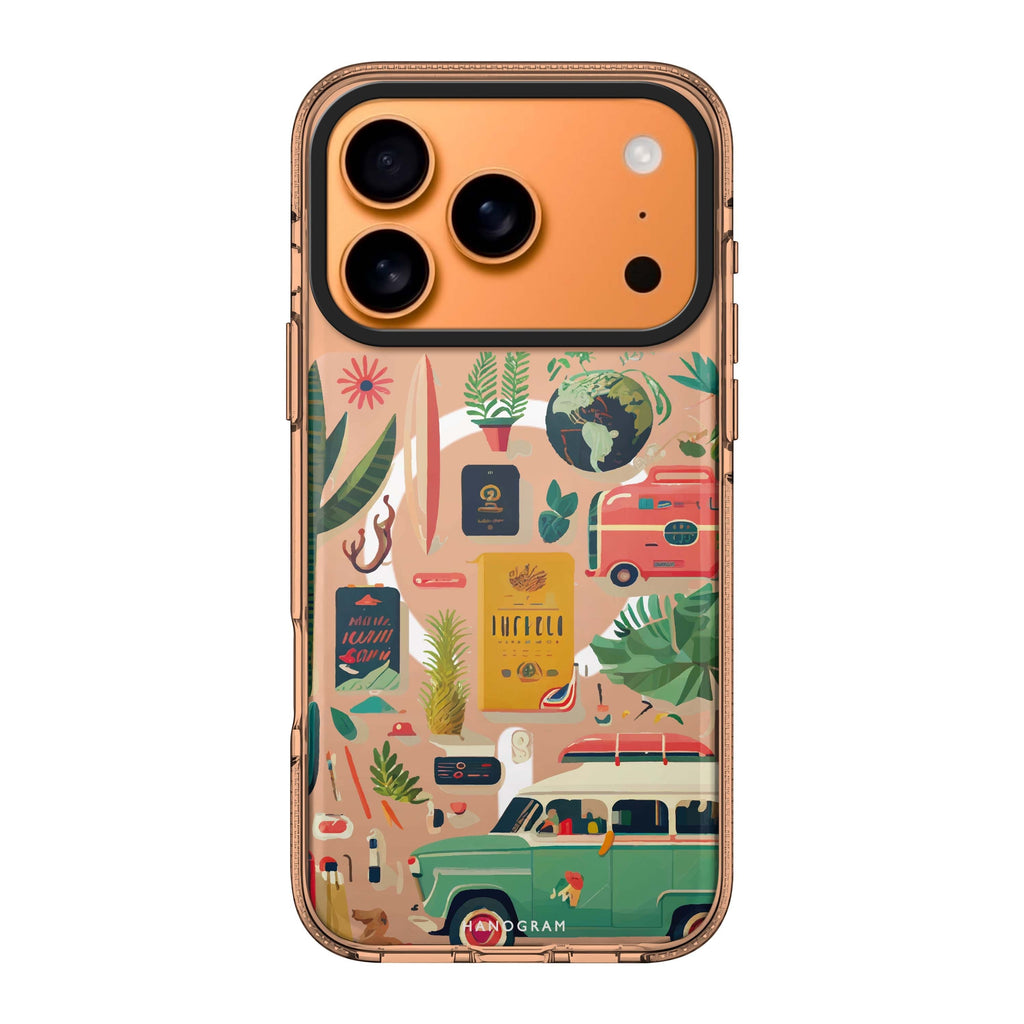 Tour travel iPhone 17 Pro Max ultra clear case