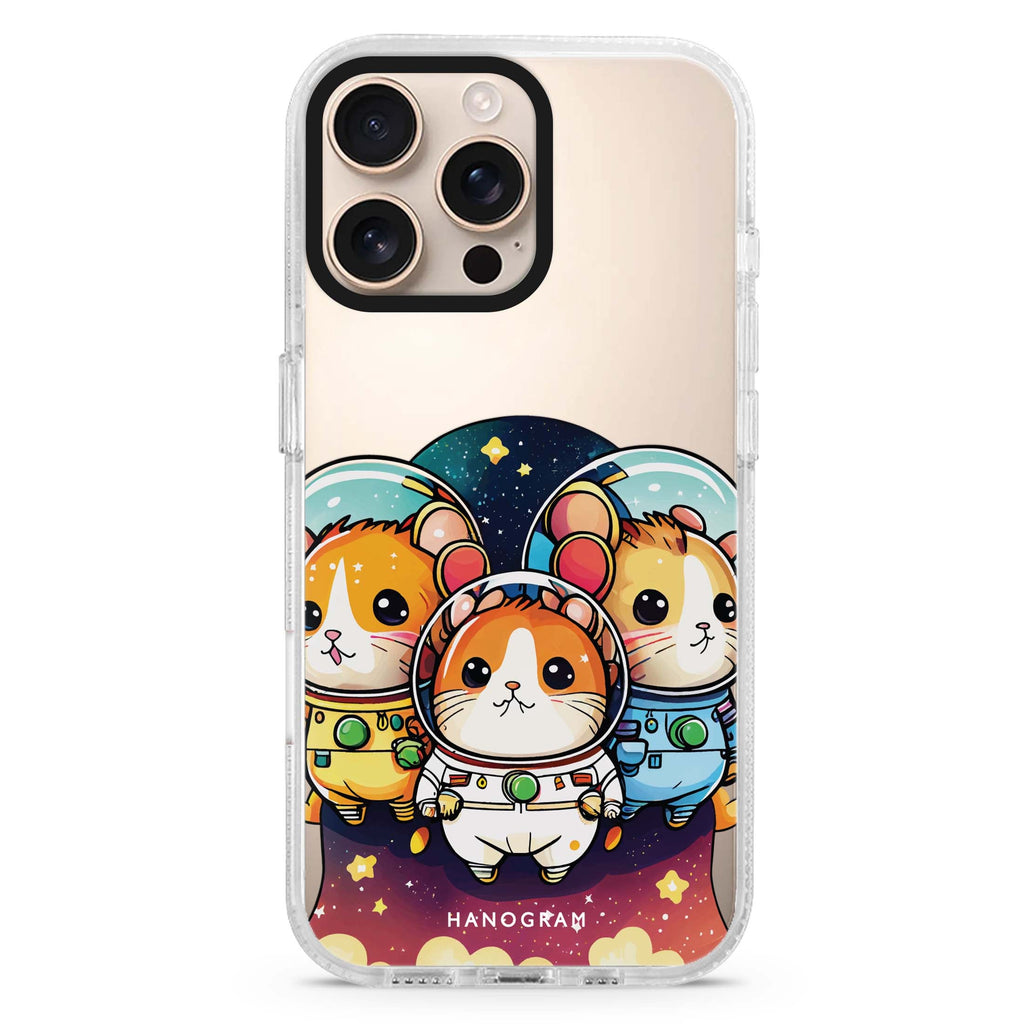 Space squirrels iPhone 16 Pro & 16 Pro Max Case - Personalized and Stylish Protection