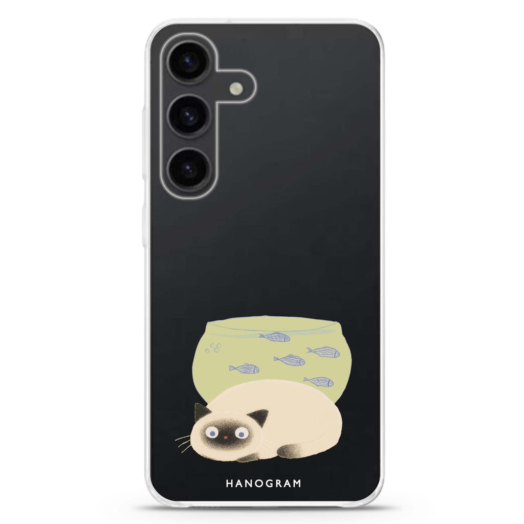 Lazy Tank Topper Samsung Galaxy Ultra Clear Case