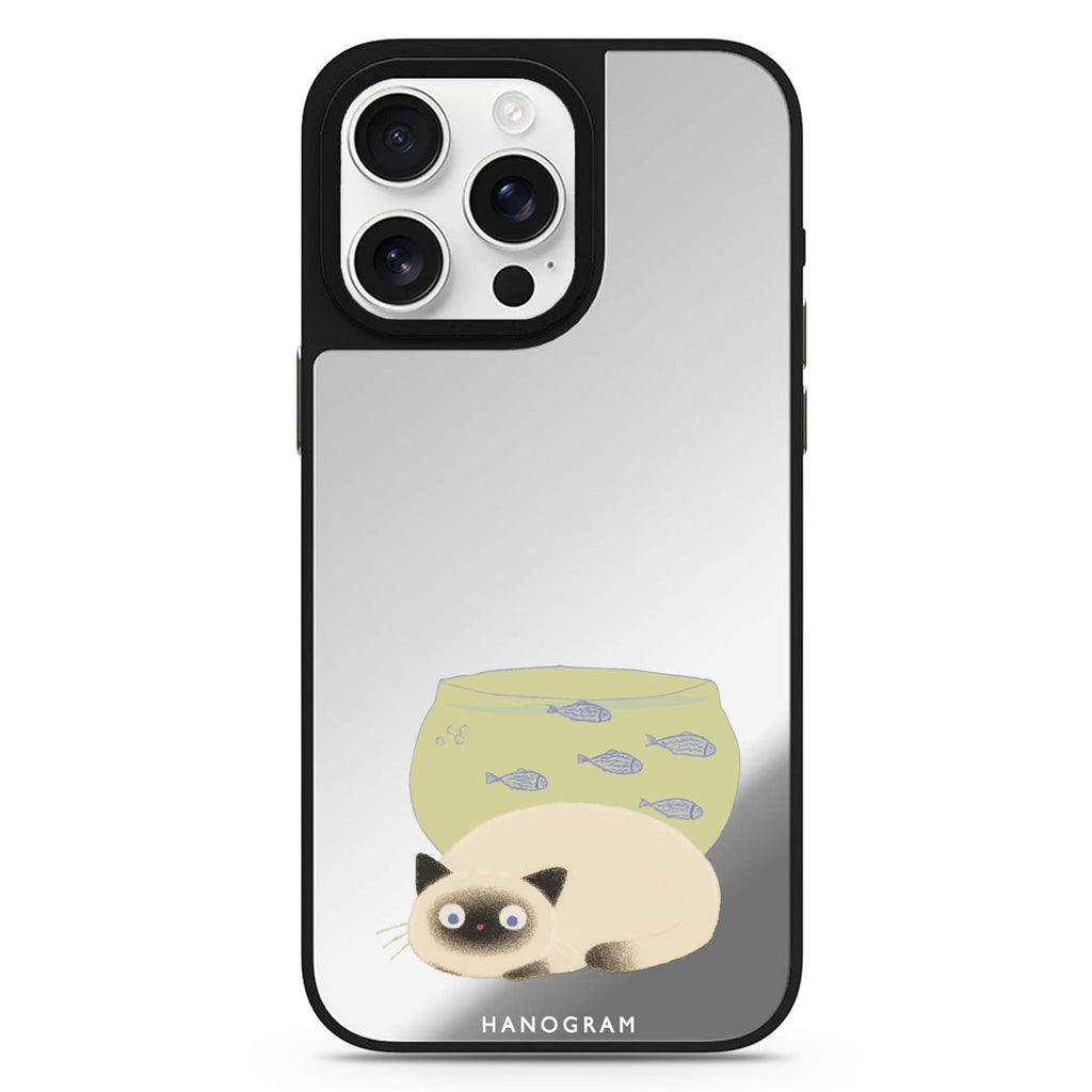 Lazy Tank Topper MagSafe compatible mirror case for iPhone 16/15/14 Pro Max and Pro, main view