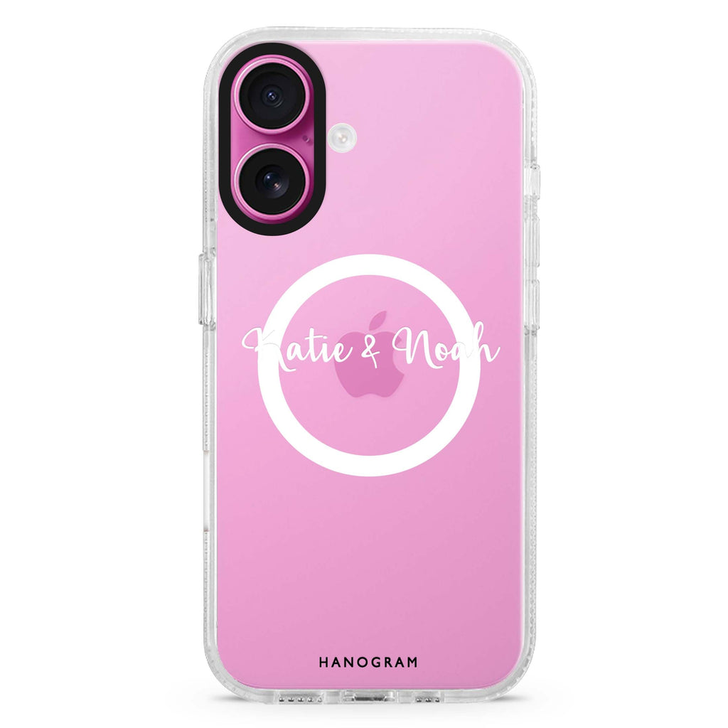 Me & You MagSafe Compatible iPhone 16 Ultra Clear Case - Personalized and Stylish Protection