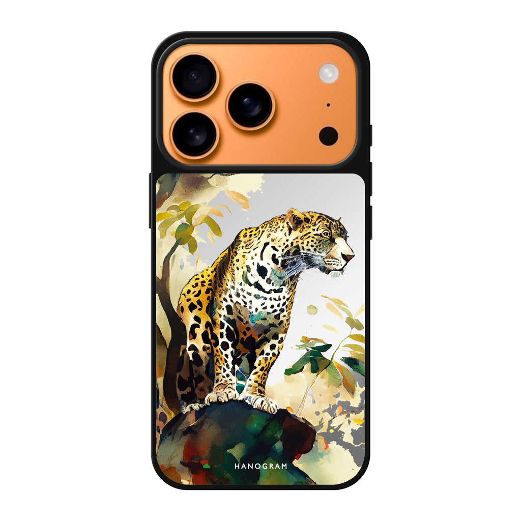 A leopard leopard animal iPhone 17 Pro Max mirror case