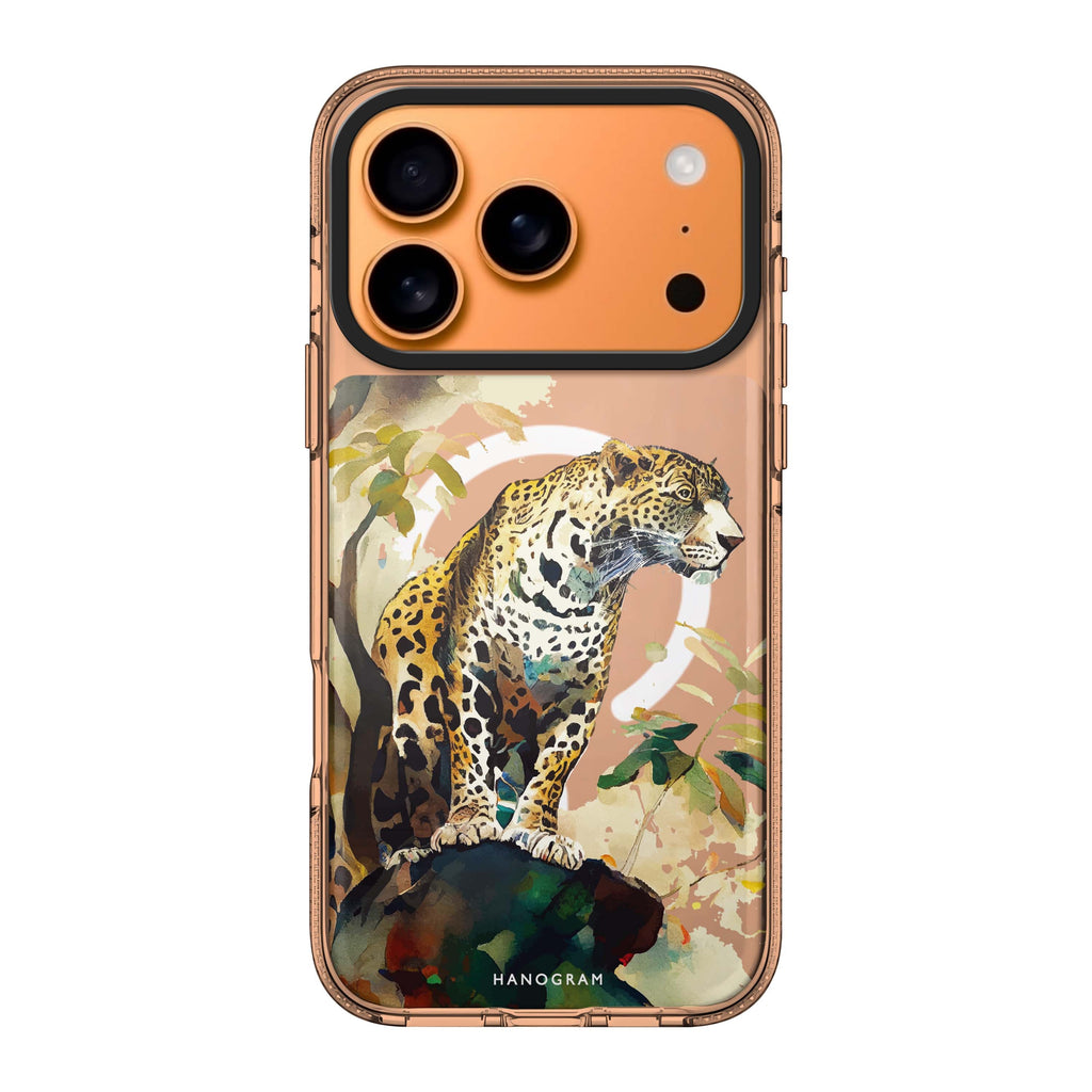 A leopard leopard animal iPhone 17 Pro Max ultra clear case