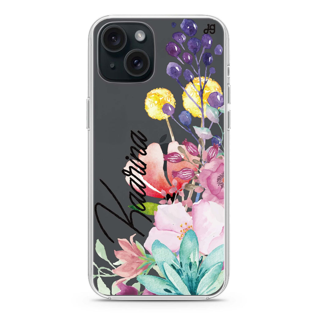 Precious Garden Florals iPhone Ultra Clear Case