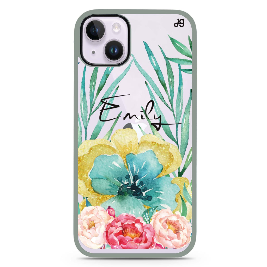 The Great Golden Flower iPhone 15 Plus Impact Guard Bumper Case