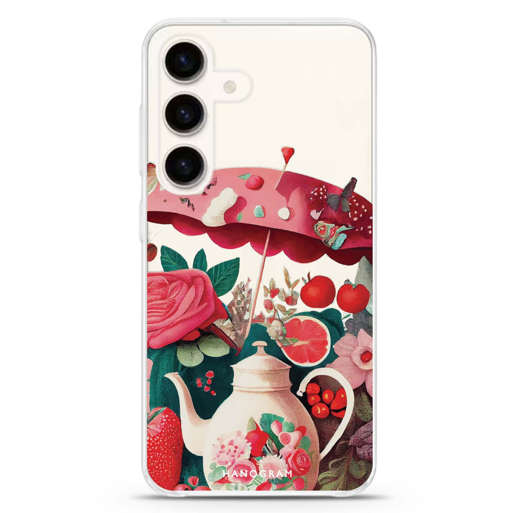 Tea Time Samsung Galaxy Ultra Clear Case