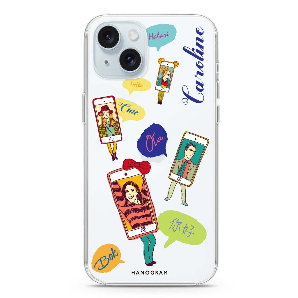 Phone Call iPhone Ultra Clear Case
