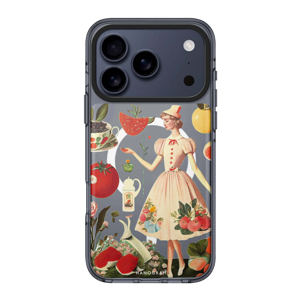Noble girl portrait iPhone 17 Pro Max ultra clear case