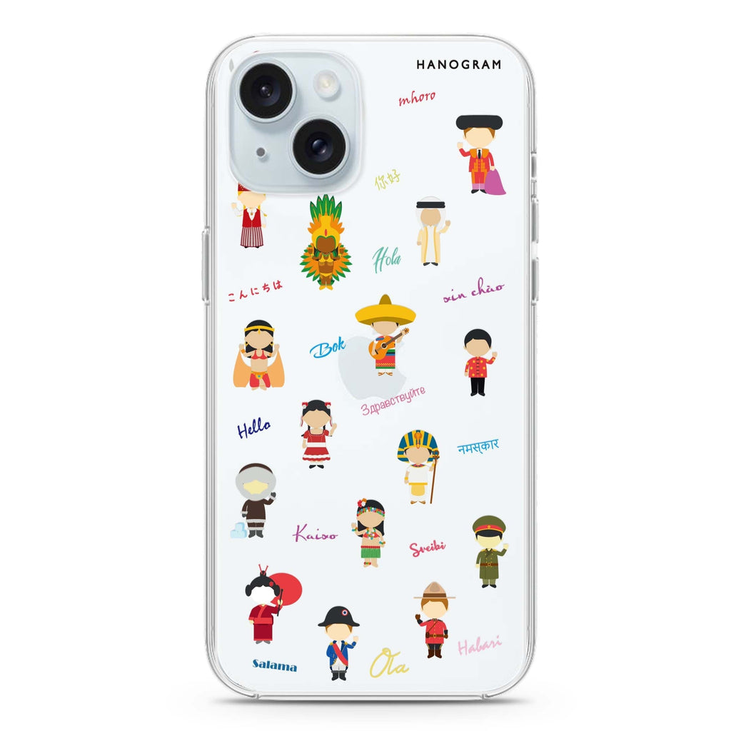 Culture People iPhone Ultra Clear Case