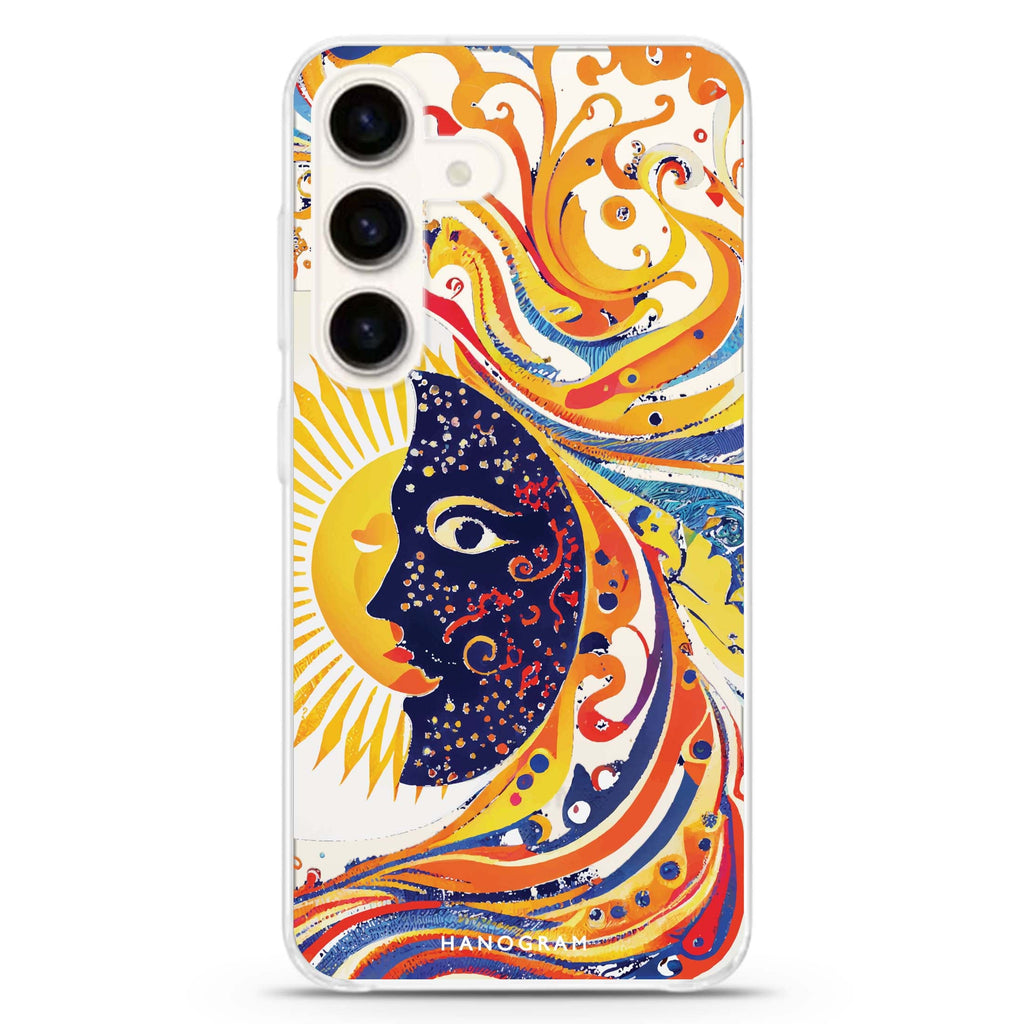 Sun & Moon Samsung Galaxy Ultra Clear Case