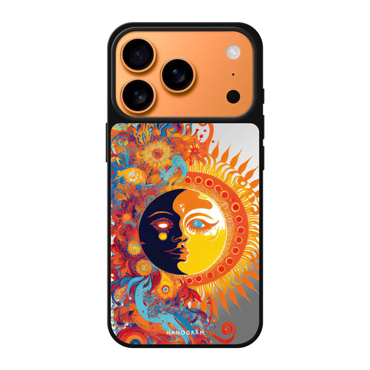 Moon & Sun summer moon sun celestial iPhone 17 Pro Max mirror case