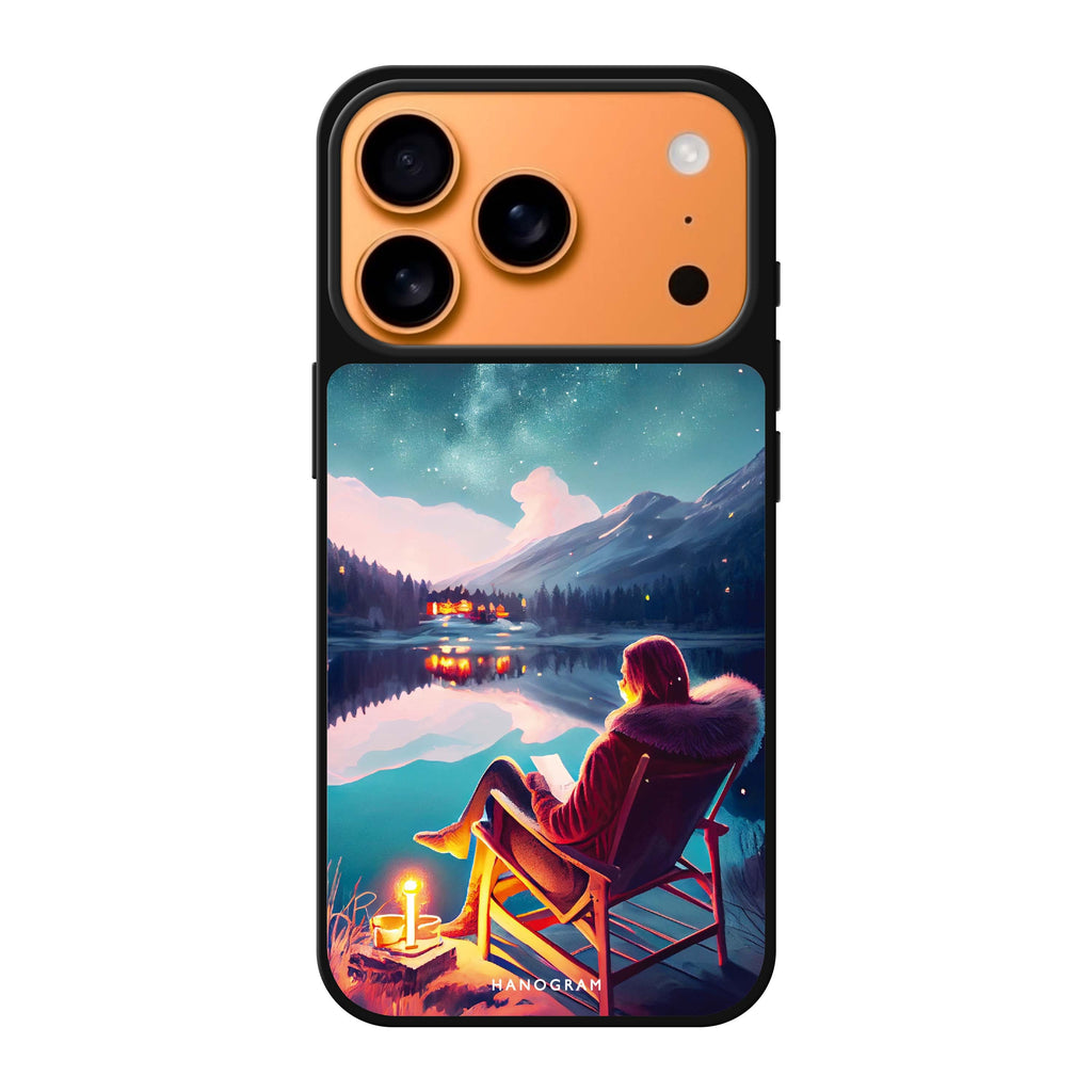 A Beautiful Night dark iPhone 17 Pro Max mirror case