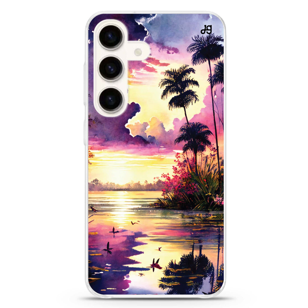 Tropical rainforest Samsung Galaxy Ultra Clear Case