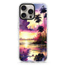 Tropical Rainforest iPhone 16/15/14 Pro Max & Pro ultra clear case summer design, front product view