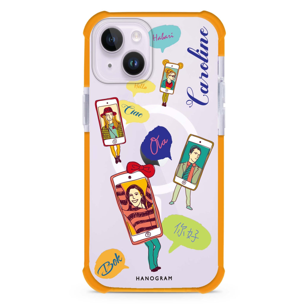 Phone Call iPhone 15 Plus MagSafe Compatible Ultra Shockproof Case