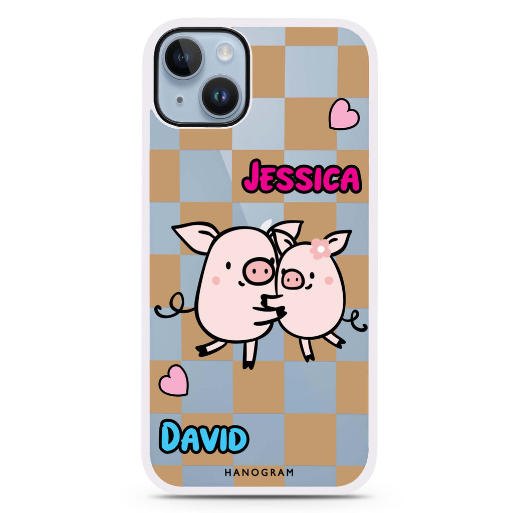 Love Pig iPhone 15 Plus Impact Guard Bumper Case