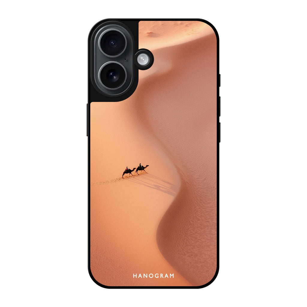 Journey Across Sand Mirror Case