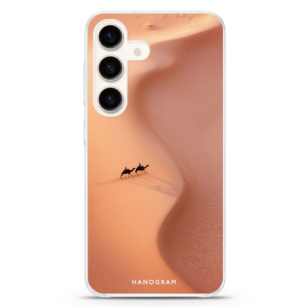 Journey Across Sand Samsung Galaxy Ultra Clear Case