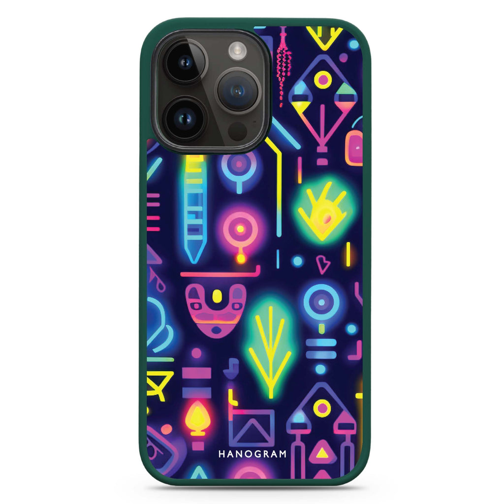Neon Sparkle Impact Guard Bumper Case