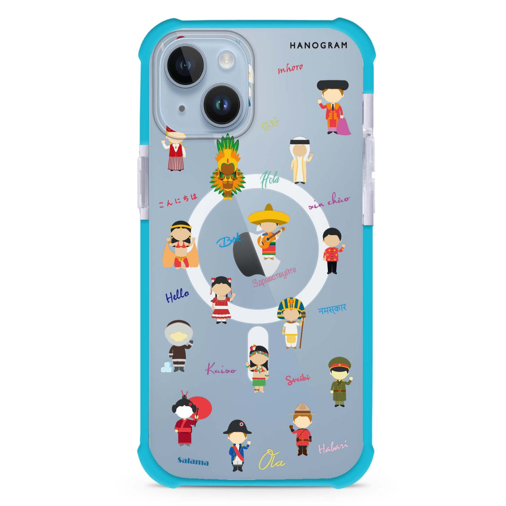 Culture People iPhone 15 Plus MagSafe Compatible Ultra Shockproof Case