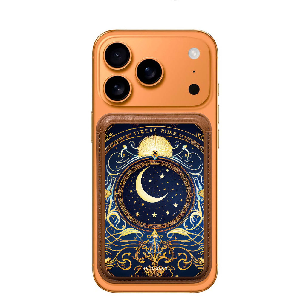 Magic Moon MagSafe wallet for iPhone, slim magnetic card holder, main view