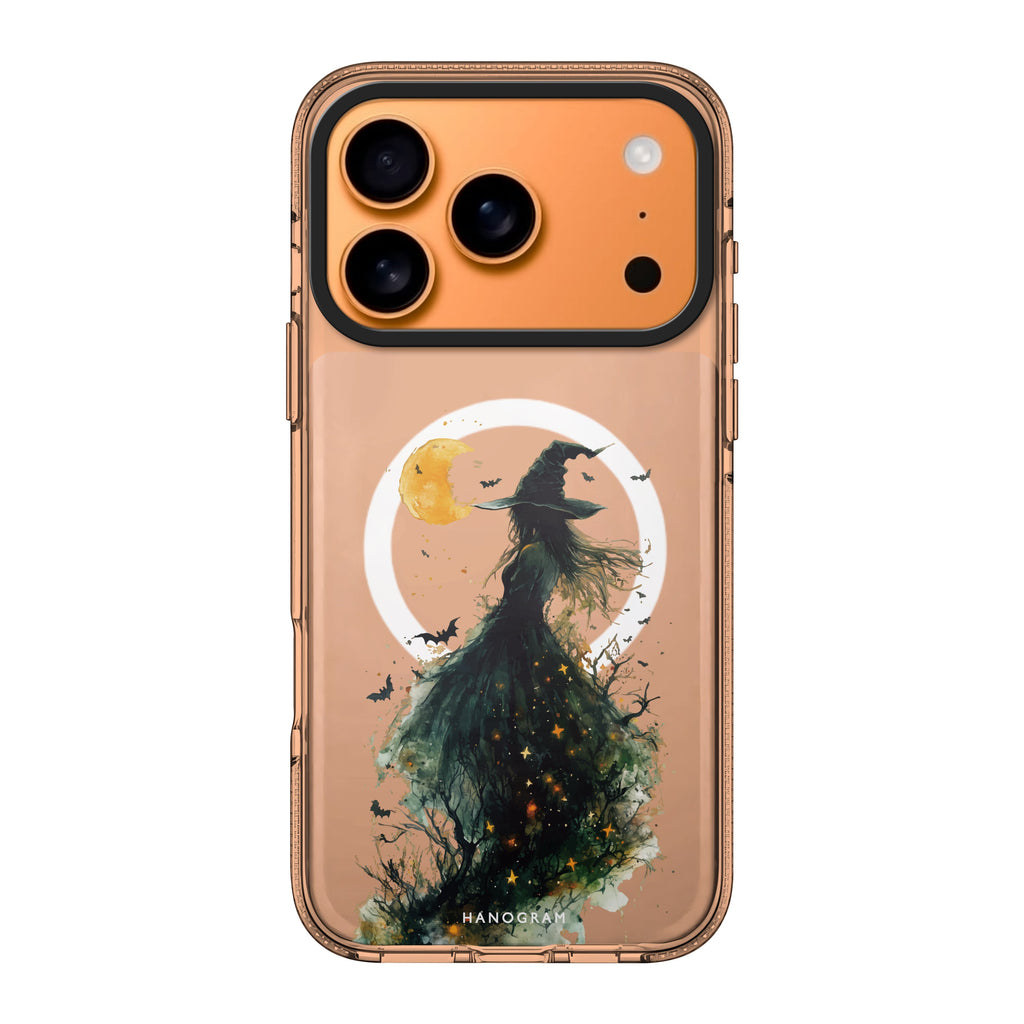 Starlit Witching Hour star celestial Halloween spooky iPhone 17 Pro Max ultra clear case
