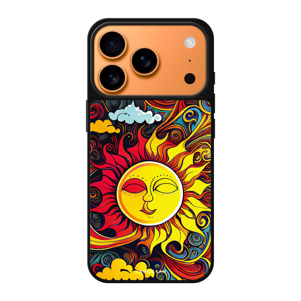 Sun imagination summer sun celestial nature iPhone 17 Pro Max mirror case