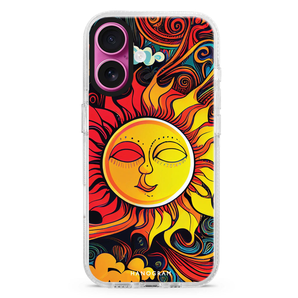 Sun imagination MagSafe Compatible iPhone 16 Ultra Clear Case - Personalized and Stylish Protection