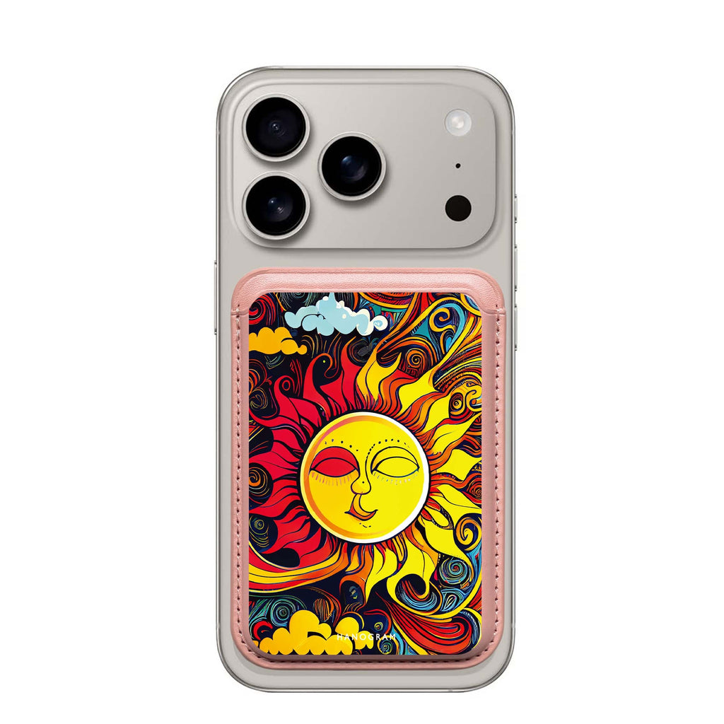 Sun Imagination MagSafe wallet for iPhone, slim magnetic card holder, main view