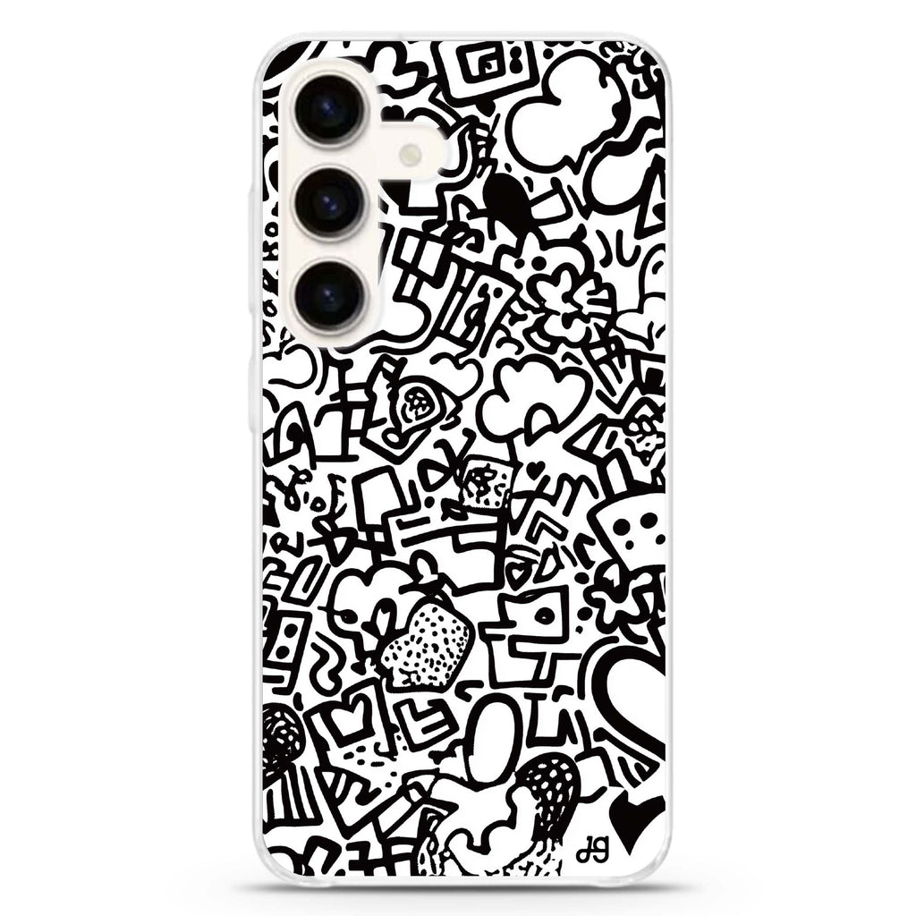 Love Lines Samsung Galaxy Ultra Clear Case