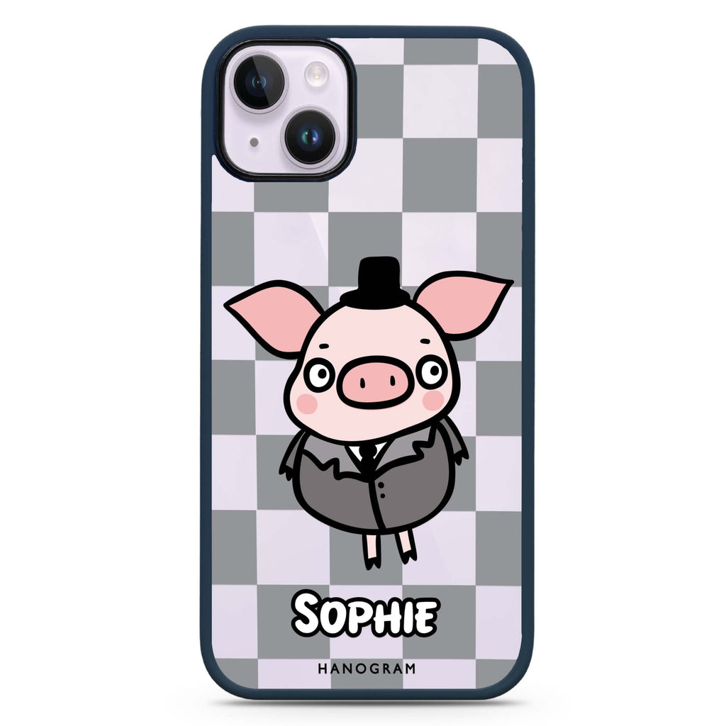 Handsome Pig iPhone 15 Impact Guard Bumper Case