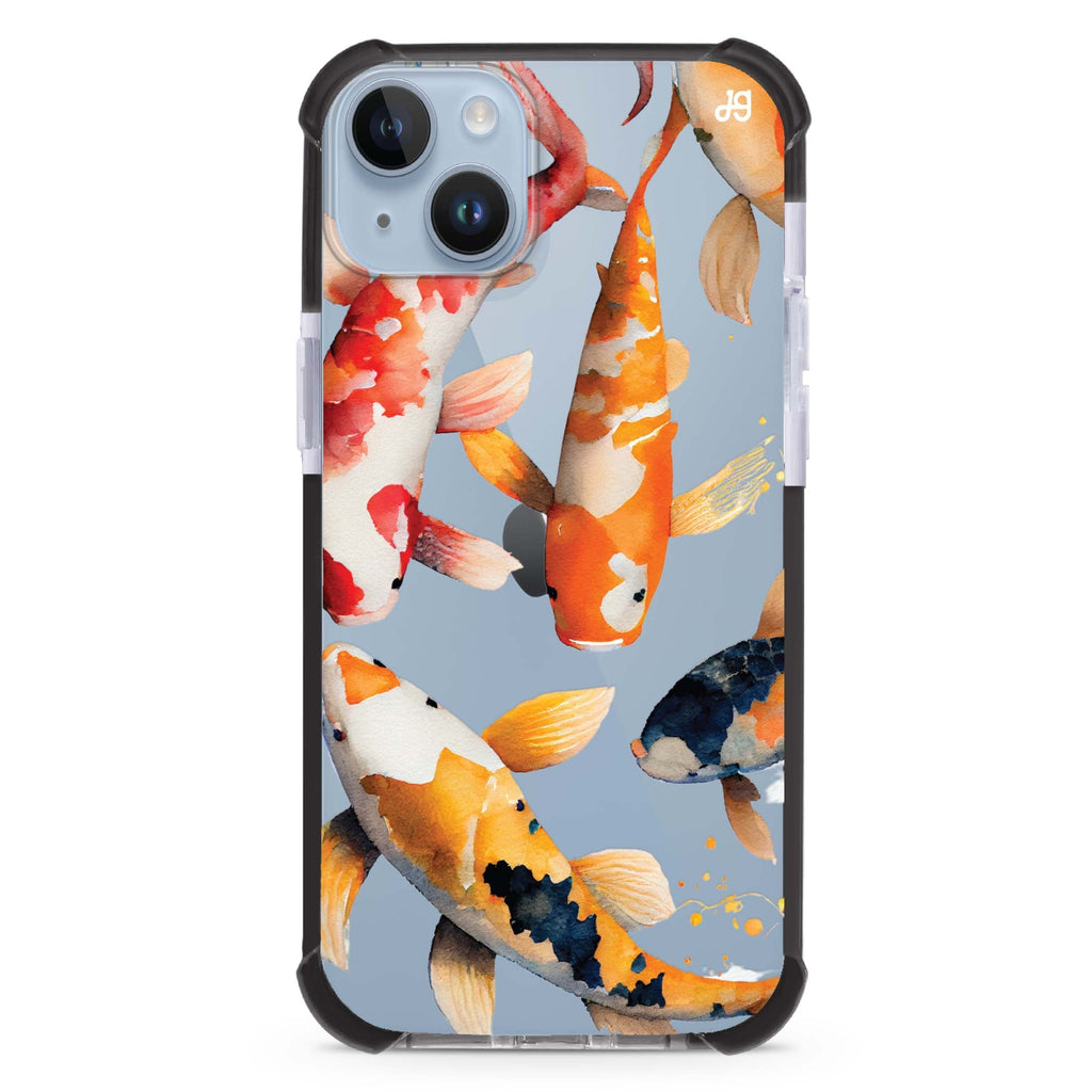 Koi fish iPhone 15 Plus Ultra Shockproof Case