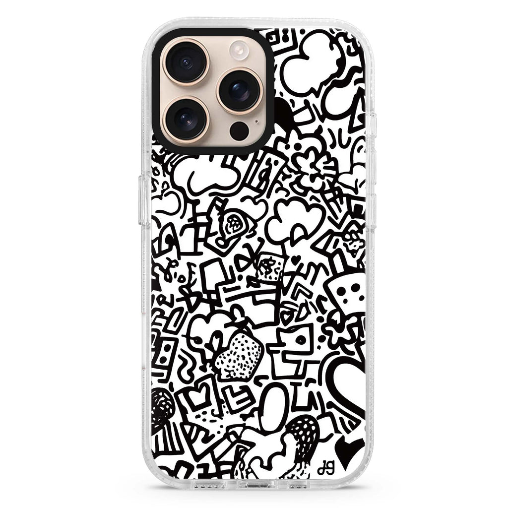 Love Lines MagSafe Compatible Ultra Clear Case