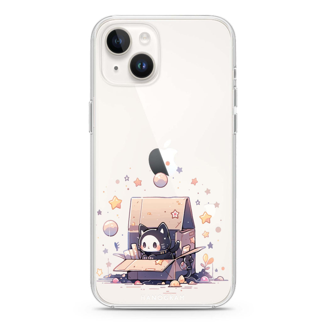 Starship Cat Pod iPhone 13 Mini Ultra Clear Case