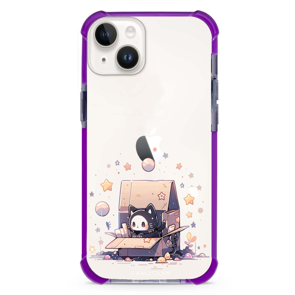 Starship Cat Pod iPhone 15 Plus Ultra Shockproof Case