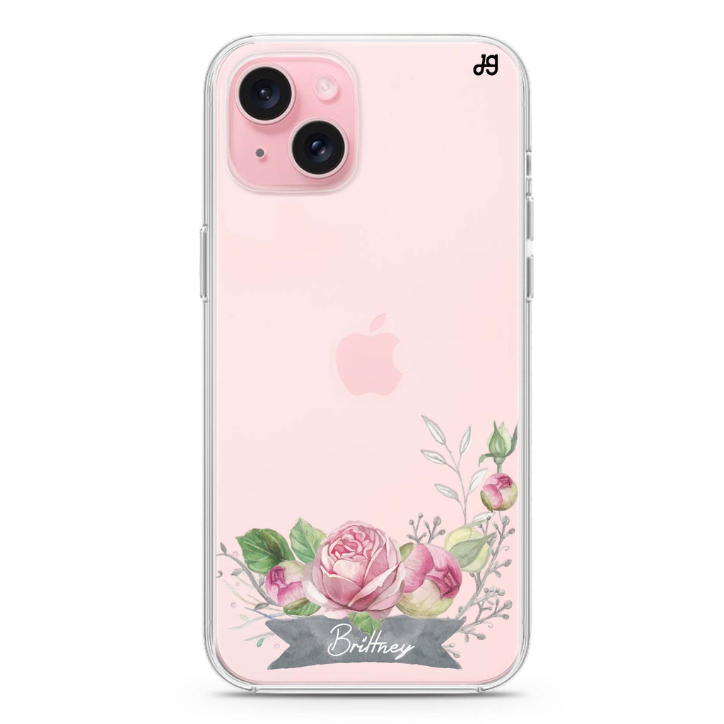 Ribbon & Floral iPhone Ultra Clear Case