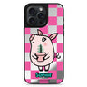 Lovely Pig personalized name MagSafe mirror case for iPhone 16/15/14 Pro Max and Pro, main view