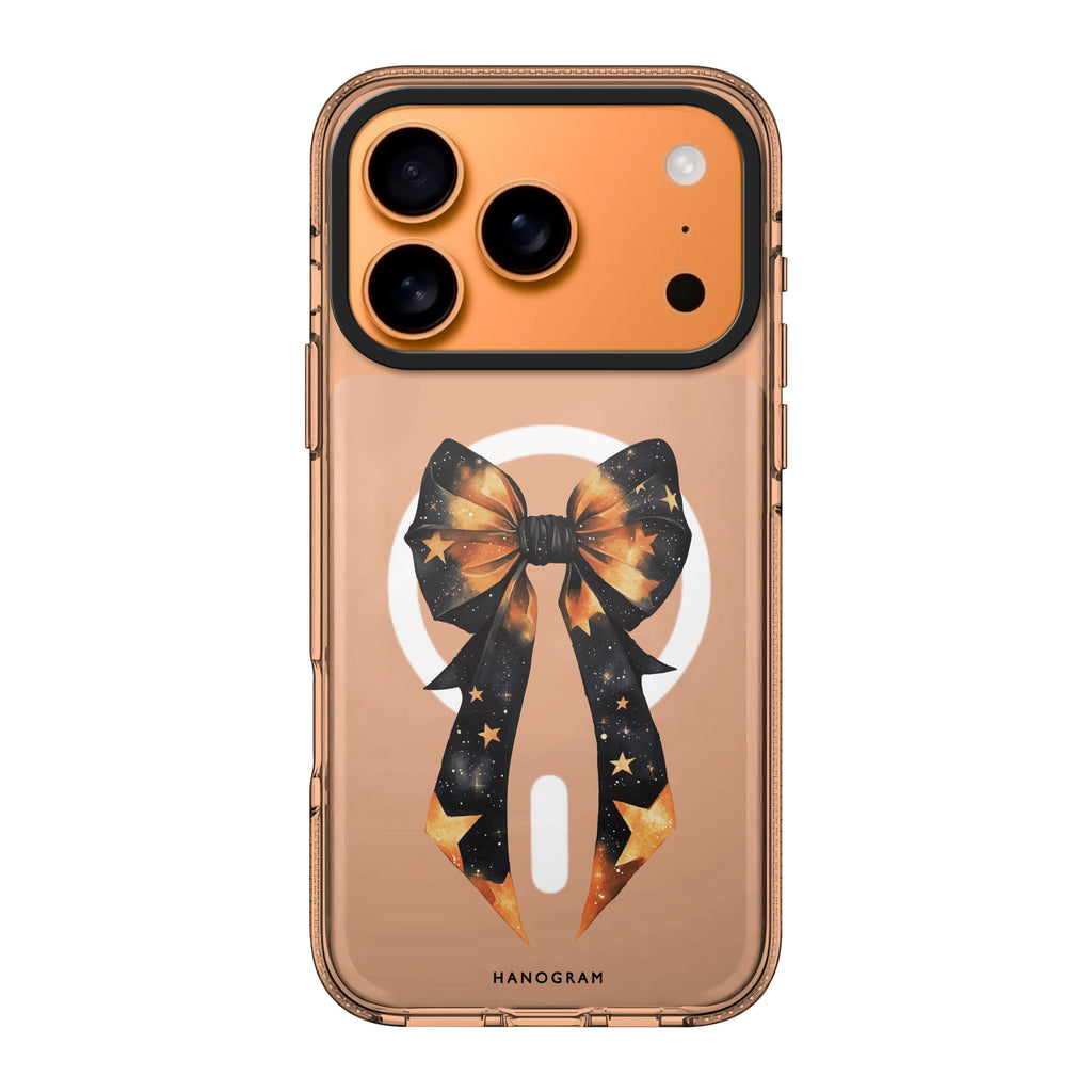 Bewitched Bows & Stars bow star celestial Halloween iPhone 17 Pro Max ultra clear case