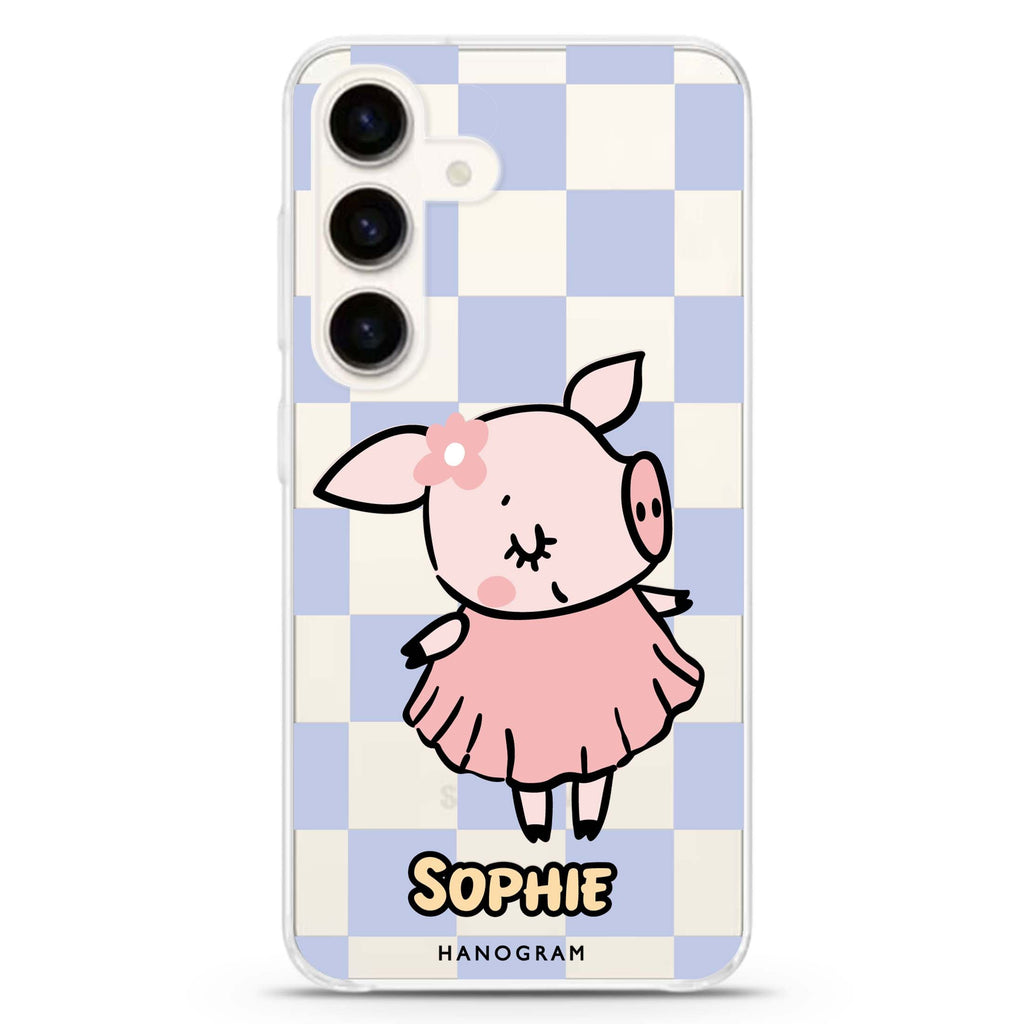 Pretty Pig Samsung Galaxy Ultra Clear Case