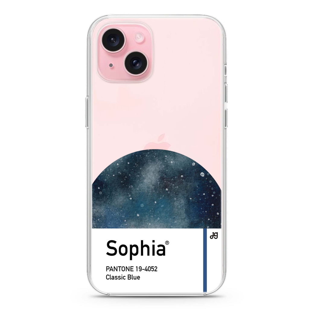 #19-4052 Classic Blue I iPhone Ultra Clear Case