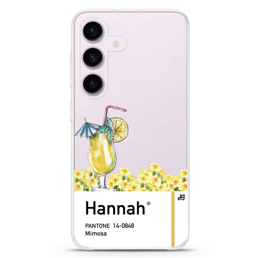#14-0848 Mimosa I Galaxy A54 Ultra Clear Case