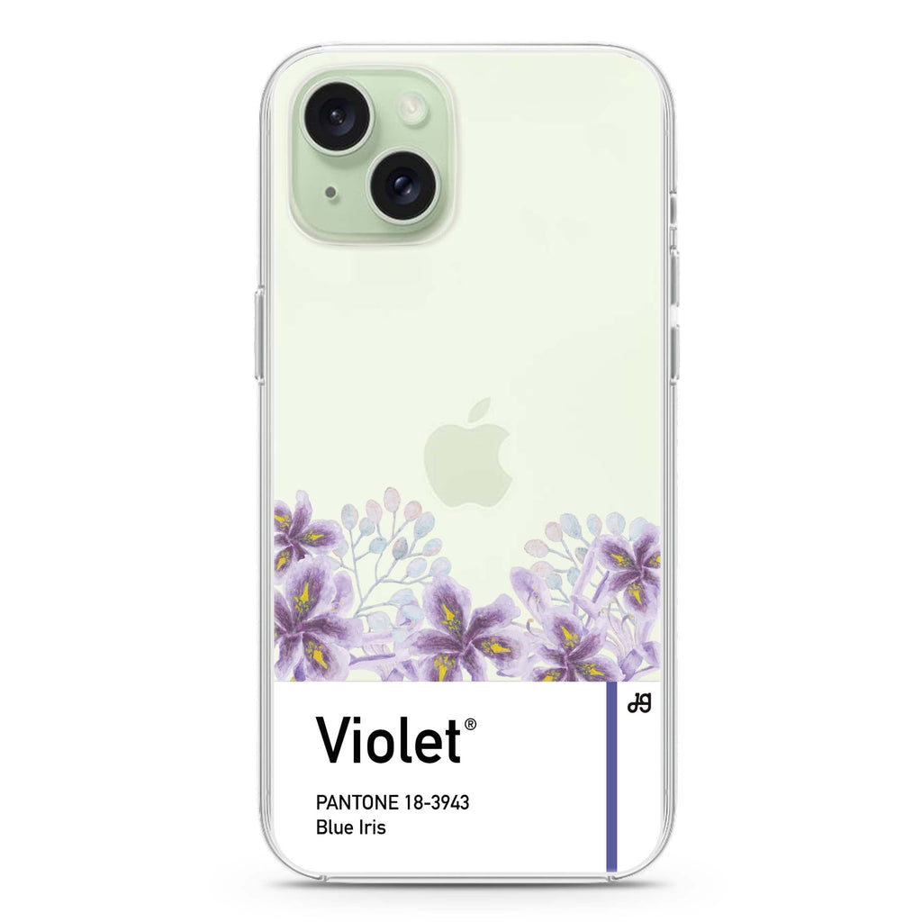 #18-3943 Blue Iris I iPhone Ultra Clear Case