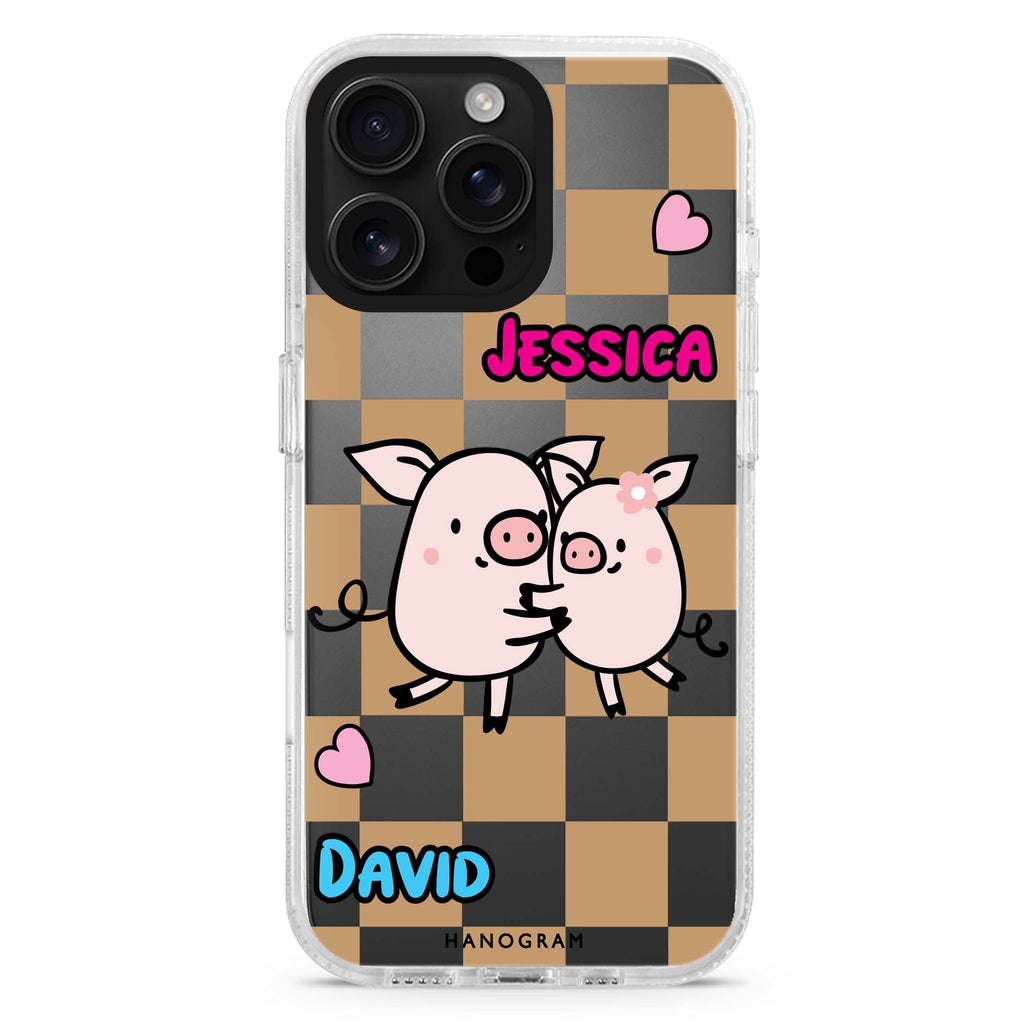Love Pig iPhone 16 Pro & 16 Pro Max Case - Personalized and Stylish Protection