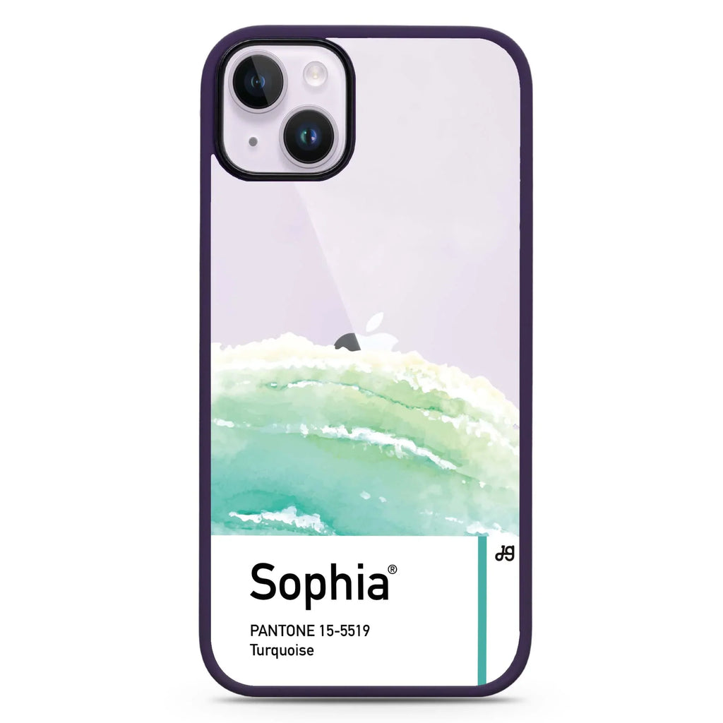 #15-5519 Turquoise I iPhone 15 Plus Impact Guard Bumper Case