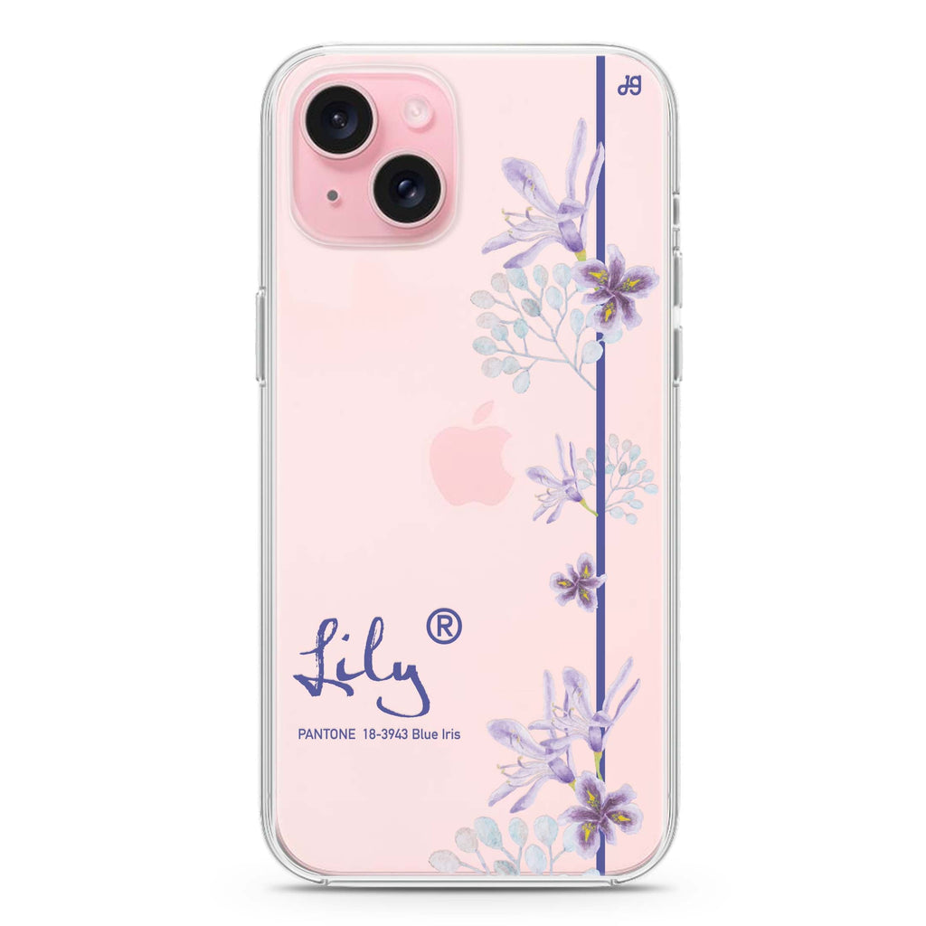 #18-3943 Blue Iris II iPhone Ultra Clear Case
