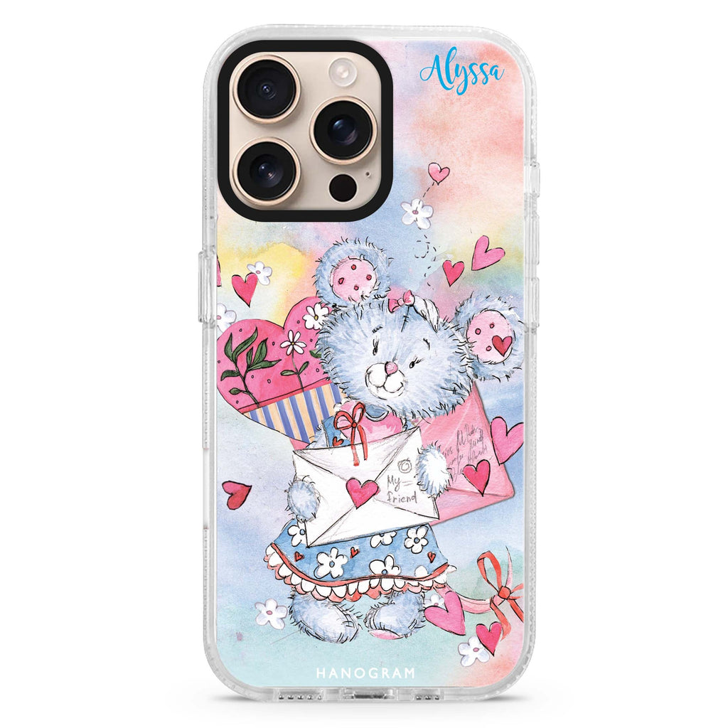 Sweet Bear iPhone 16 Pro & 16 Pro Max Case - Personalized and Stylish Protection