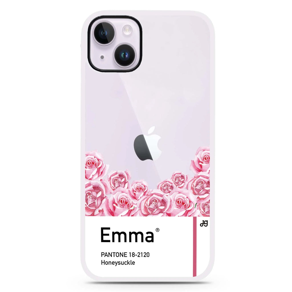 #18-2120 Honeysuckle I iPhone 15 Impact Guard Bumper Case