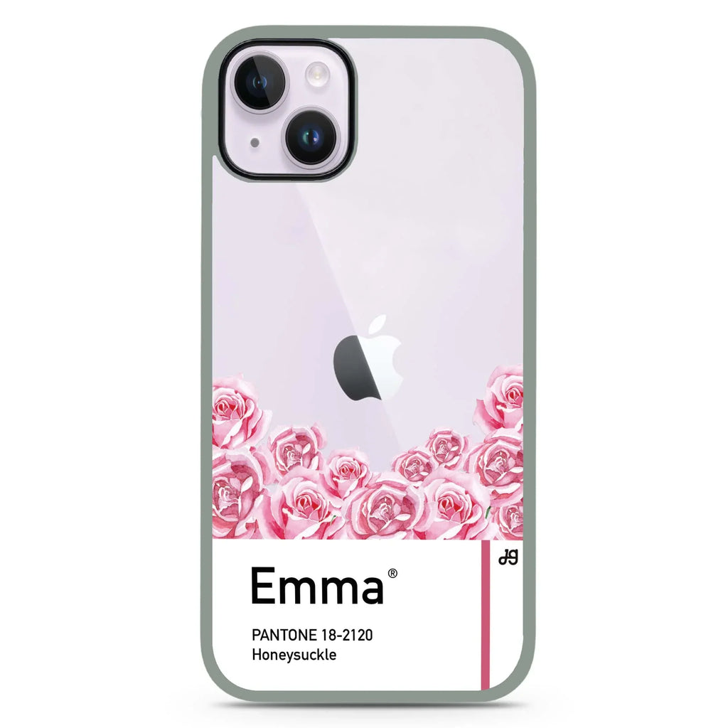 #18-2120 Honeysuckle I iPhone 15 Plus Impact Guard Bumper Case