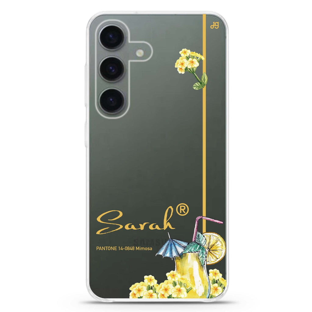#14-0848 Mimosa II Galaxy A55 Ultra Clear Case