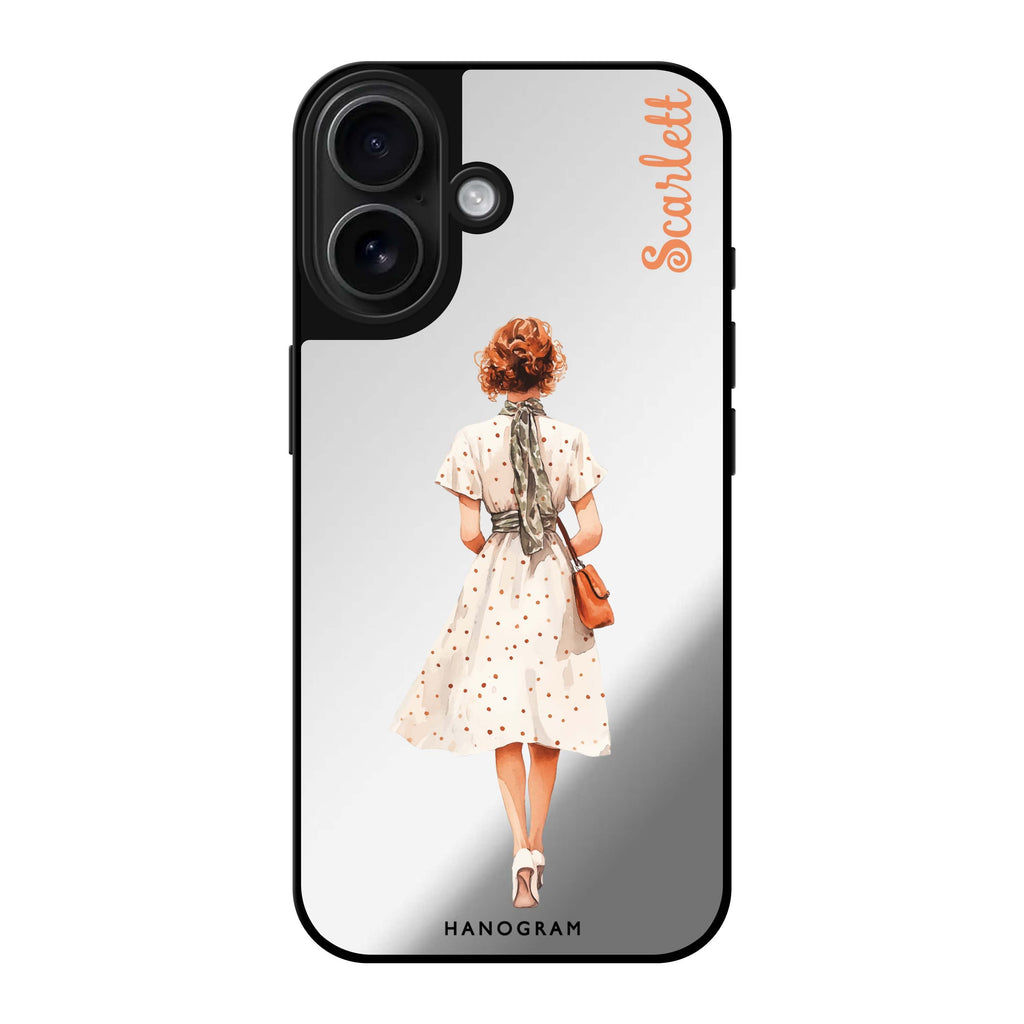 Reflective iPhone 16 Mirror Case –Dot Days iPhone Design
